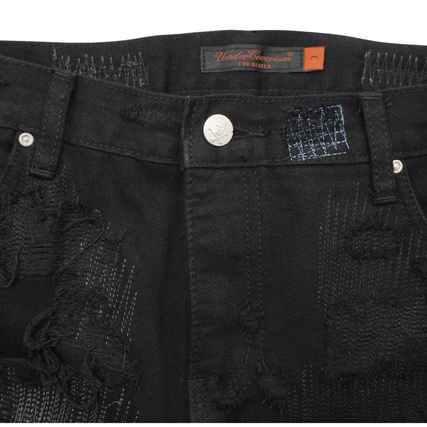 Jeans Undercover Aw05 Arts & Crafts 85 Negro