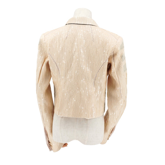 Chamarra Rick Owens Sequin Cropped