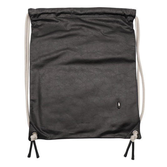 Backpack Rick Owens Leather Drawstring Lido