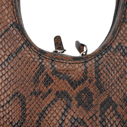 Bolsa Coperni Snakeprint Egg Bag