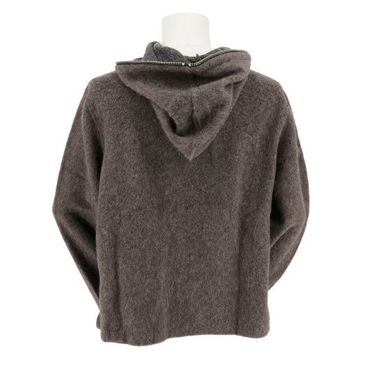 Chamarra Our Legacy Full Zip Hood Mohair