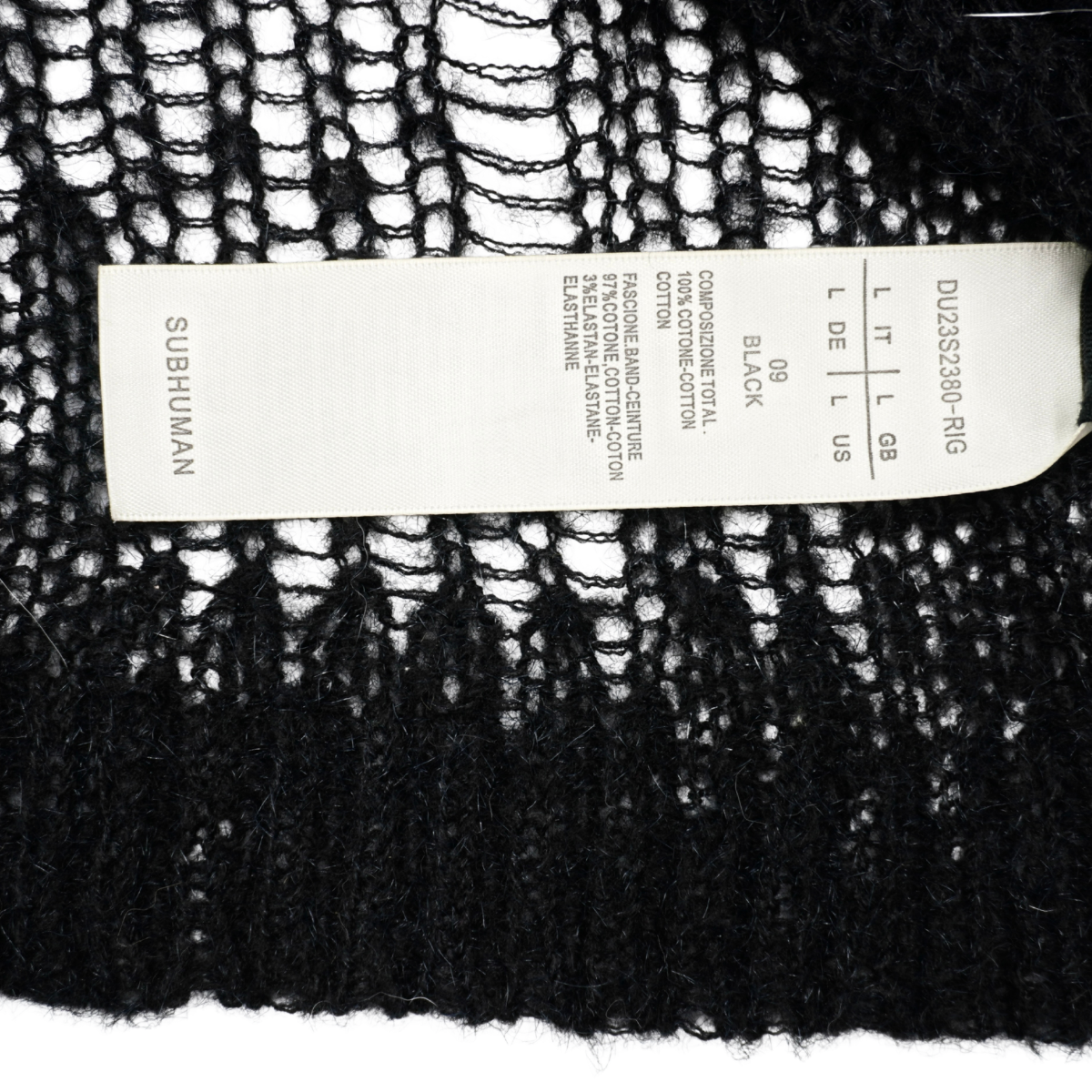 Sueter Rick Owens Spider Knit