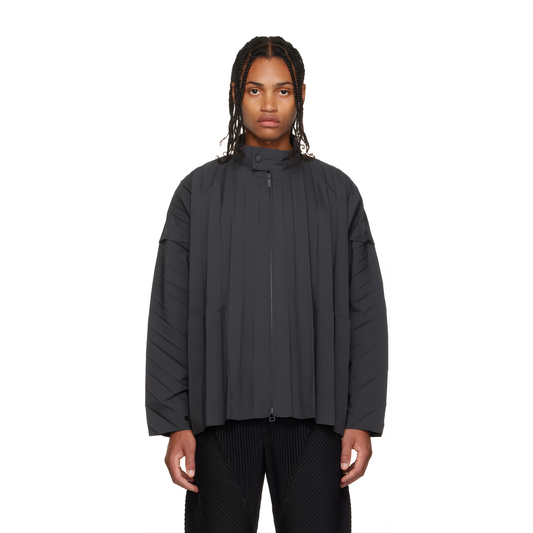 Chamarra Issey Miyake Pleated Zip Up