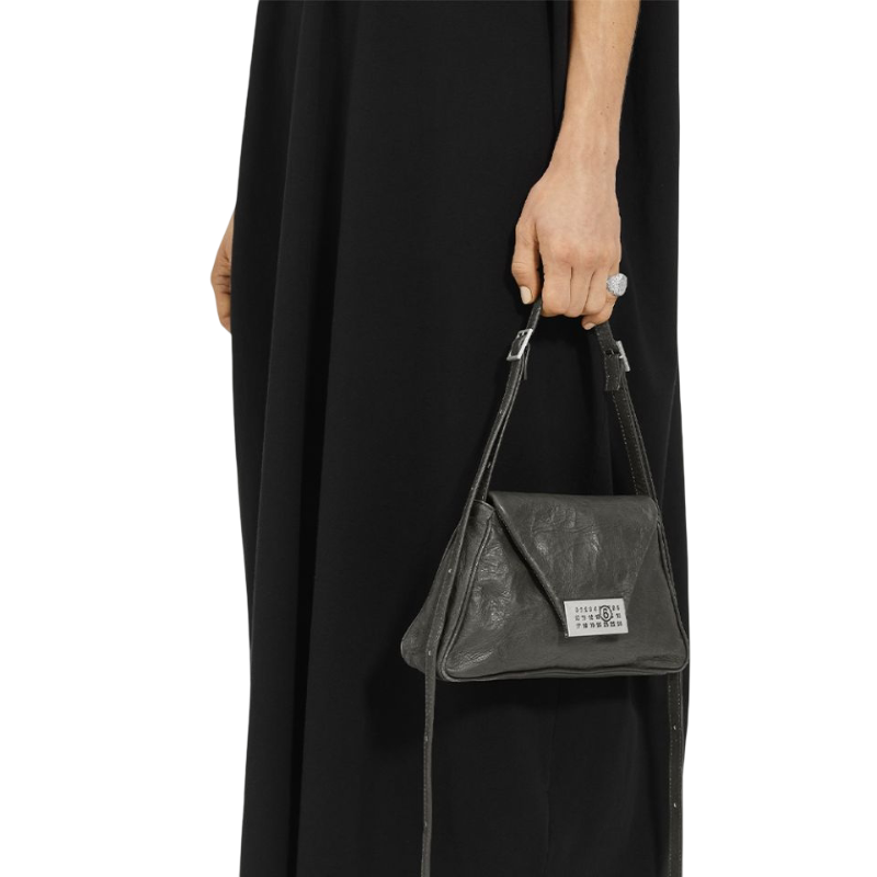 Bolsa Numeric Crossbody Maison Margiela Mm6 Black