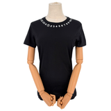 Playera MM6 Maison Margiela Numbers Negro