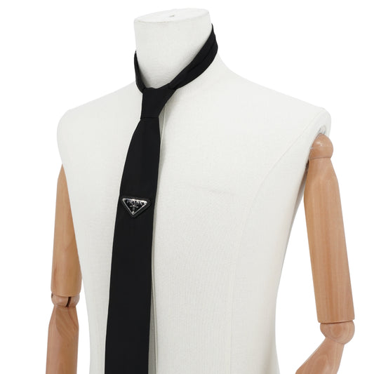 Corbata Prada Re-nylon Negra