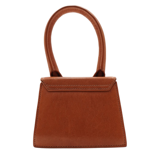 Jacquemus Bolsa Le Chiquito mini café