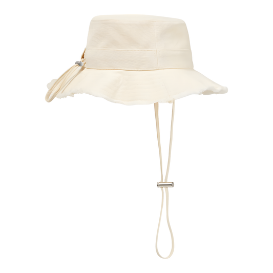 Bucket Hat Jacquemus The Artichaut Off White Beige 58