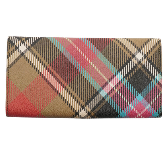 Cartera Vivienne Westwood Scottish Plaid Long Walle