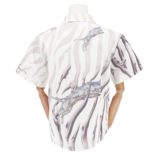 Playera Sorayama Woven Shirt 'white'