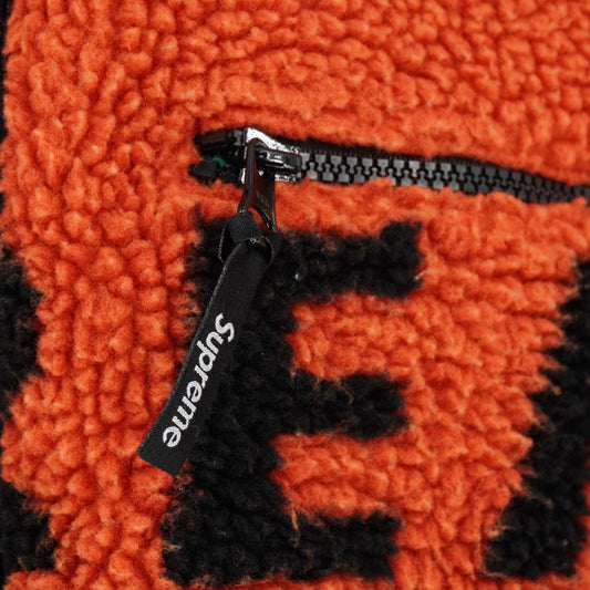 Chamarra Supreme Reversible Con Logo Naranja L Borrego