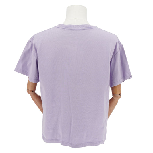 Playera Jacquemus Logo-embroidered Printed Violeta S