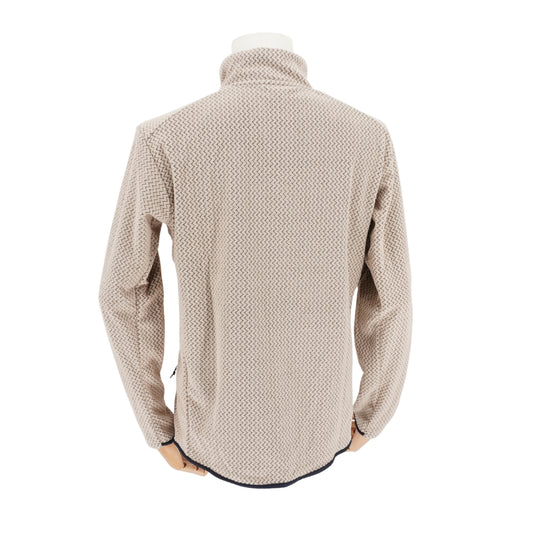 Chamarra Patagonia Polar Zip Neck Fleece Beige