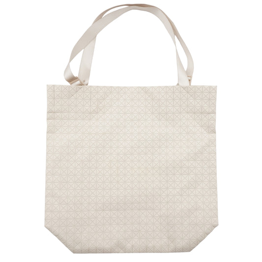 Bolsa Issey Miyake Bao Bao Beige One-tone Cart Tote Crema