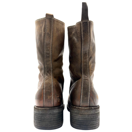 Botas Guidi Zip Olive