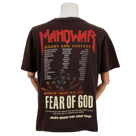 Playera Fear of God Kings of Metal