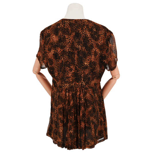 Blusa Burberry Animal Print