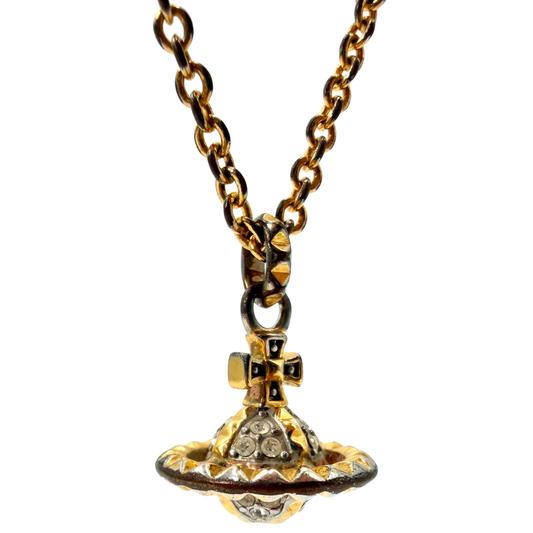 Collar Vivienne Westwood Mayfair Orb Dorado