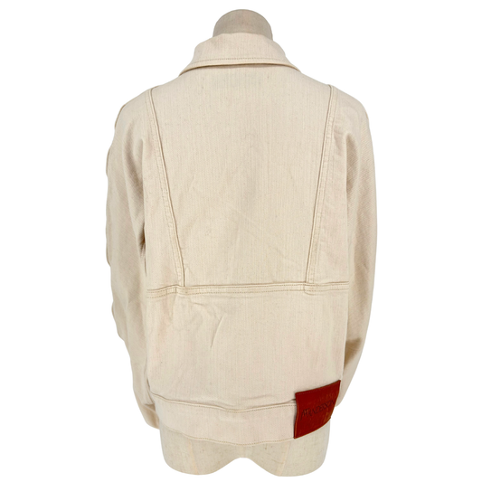 Chamarra JW Anderson Strawberry Print Cream