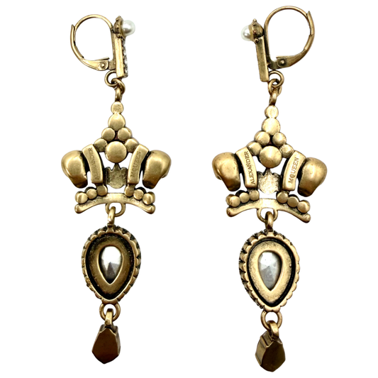 Aretes Mcq Skull Earrings