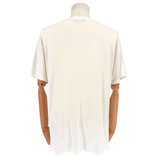 Camiseta Raf Simons Playera AW19/20 Print Blanca