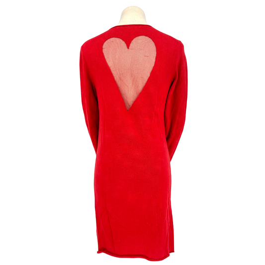 Sueter COMME DES GARCONS Rojo Corazon