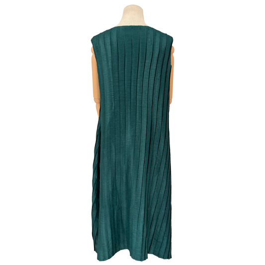 Vestido Issey Miyake Pleats Please Teal