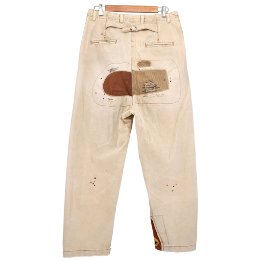 Pantalones Kapital Patchwork