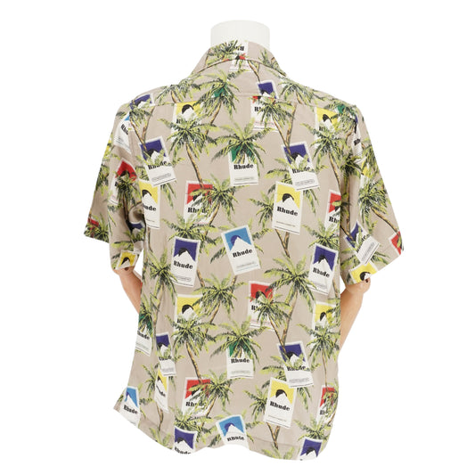 Camisa Rhude Short Sleeve Hawaiian Shirt