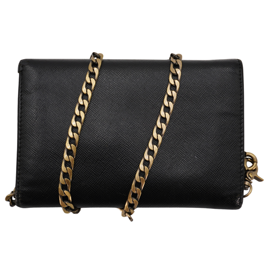 Prada Saffiano Black Wallet
