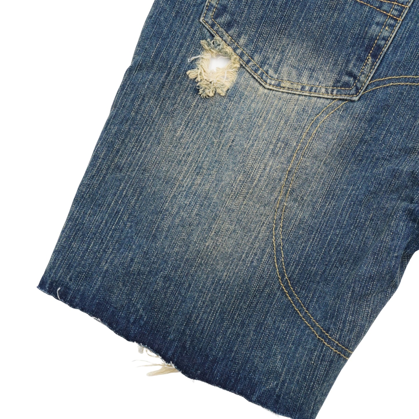 Shorts Balenciaga Garde-Robe Distressed Denim