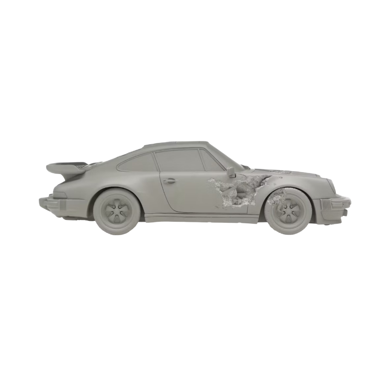 Daniel Arsham Porsche 911 Turbo "Eroded" Blanco