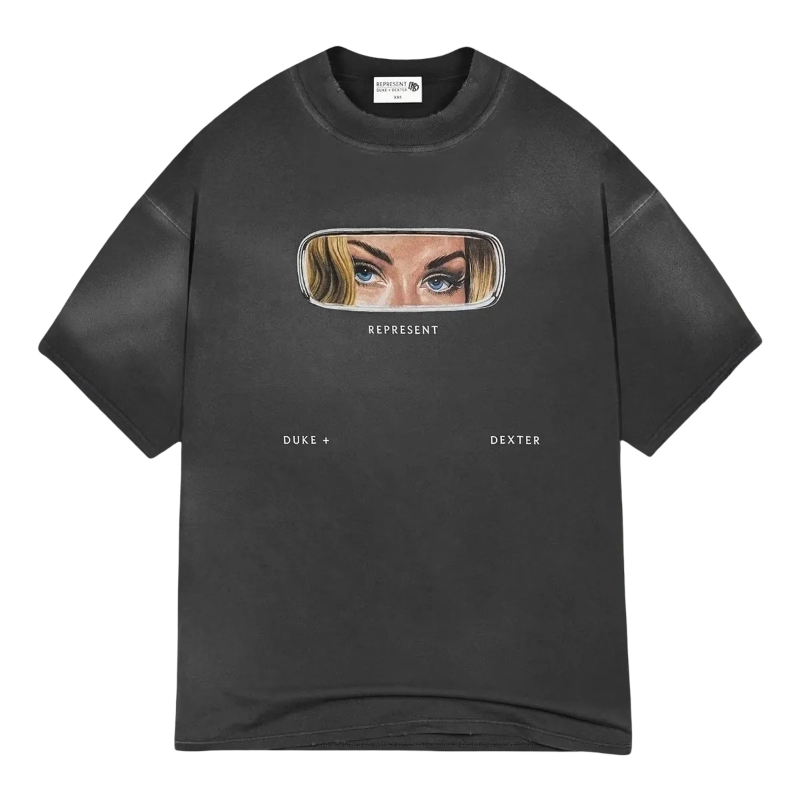 Playera Represent X Duke Dexter Rearview Mirror Negra