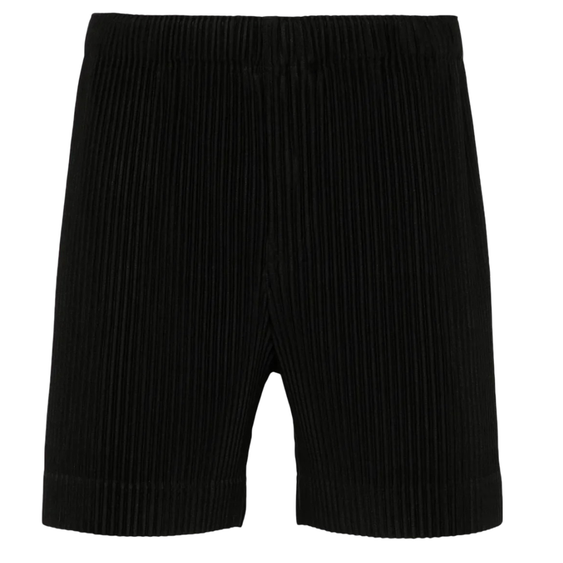 Shorts Homme Plissé Issey Miyake “Black Tailored Pleats 1” SS25