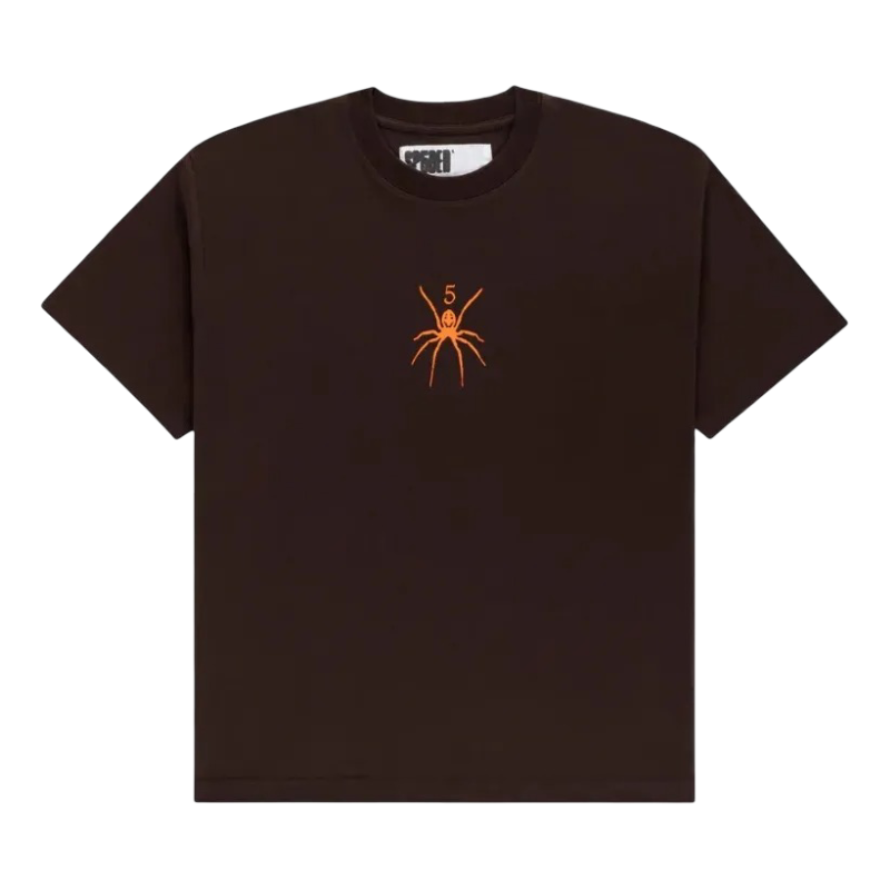 Playera Sp5der Tm Tee Brown