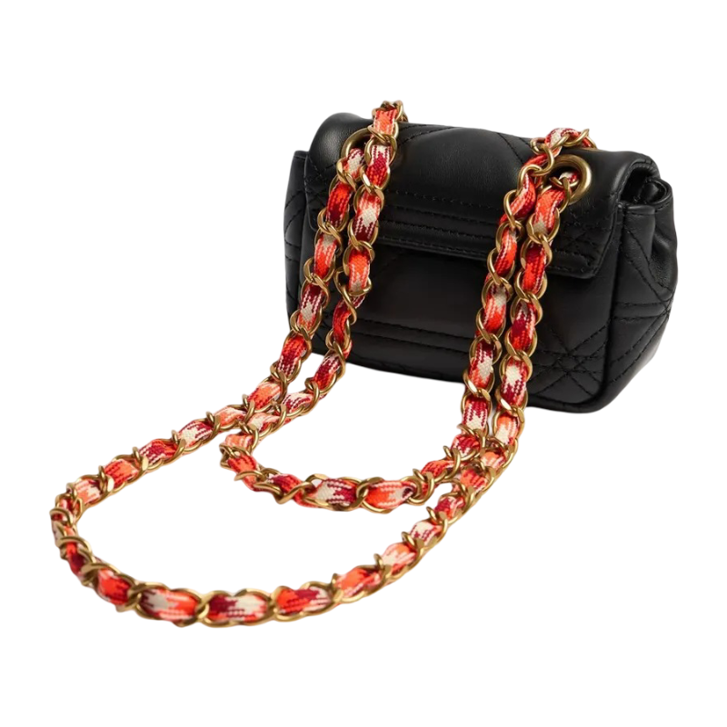 Bolsa Vivienne Westwood Chain Silky Leather Bag