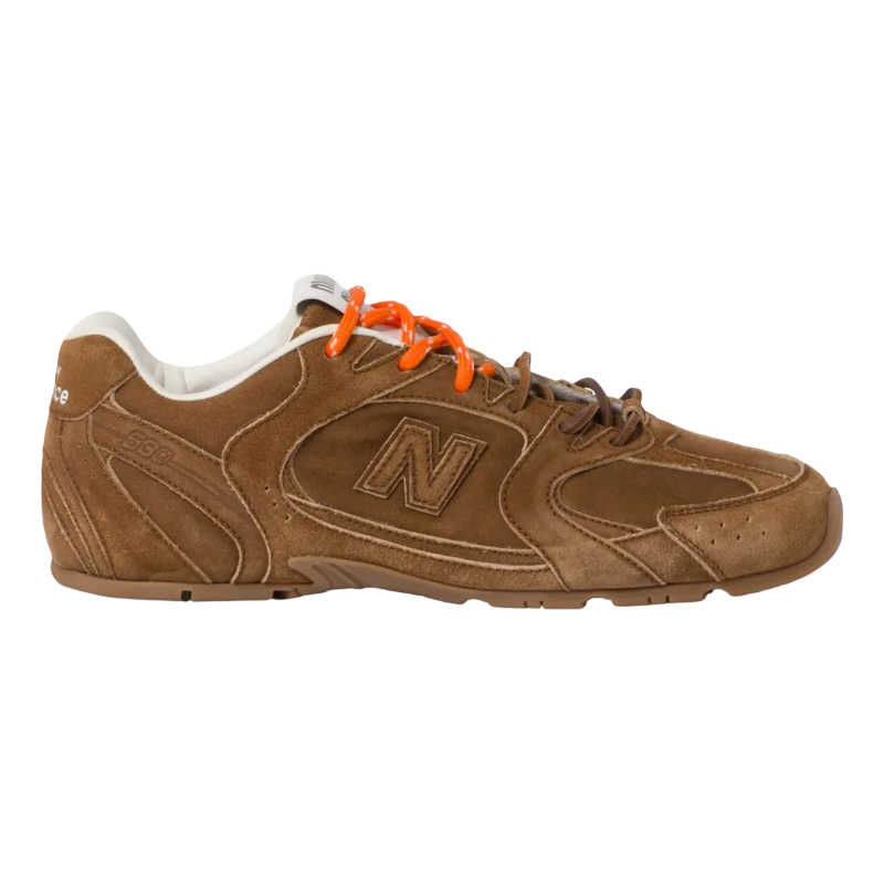 Tenis Miu Miu 530 Sl Suede Sneakers Cinnamon