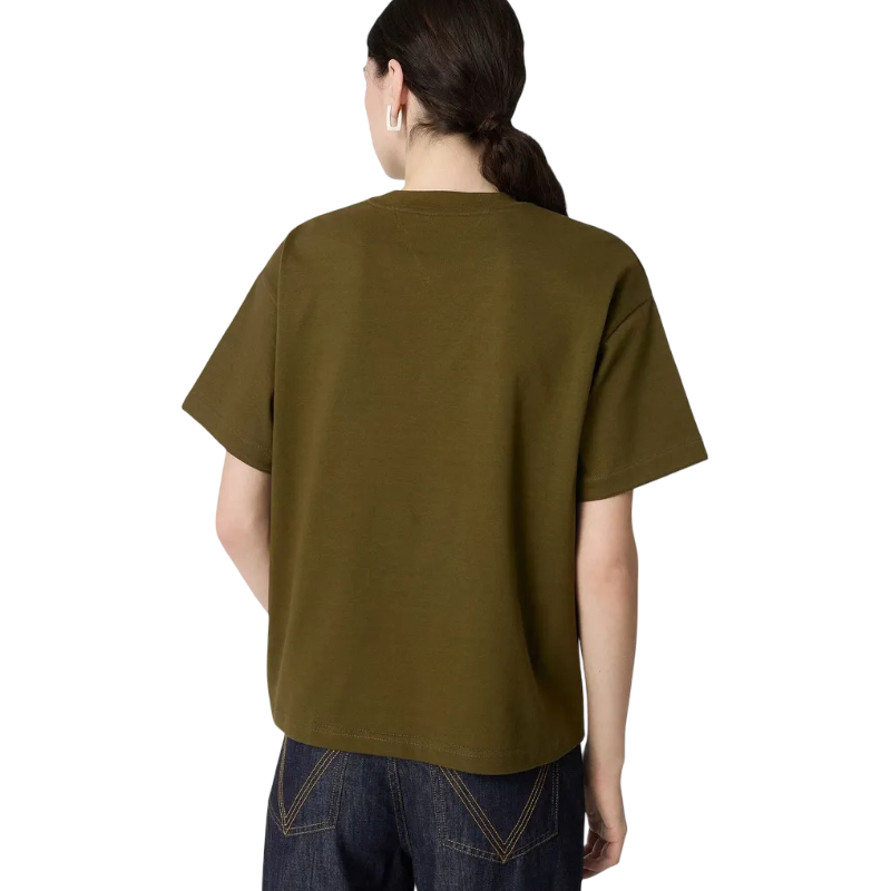 Playera Bottega Veneta Pocket Patch Green