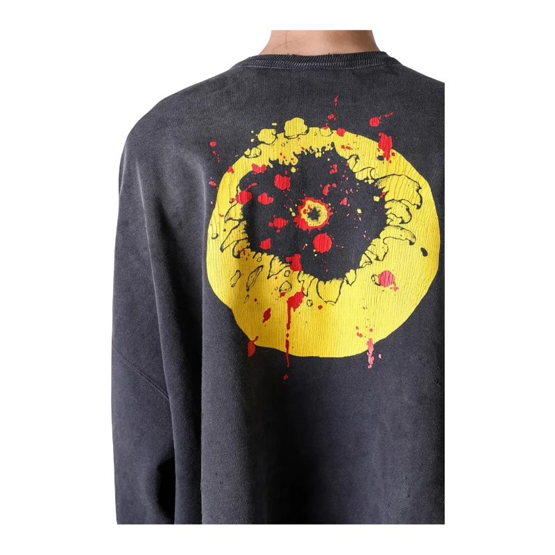 Saint Michael X Cactus Plant Flea Market Smiley Sweatshirt FW23