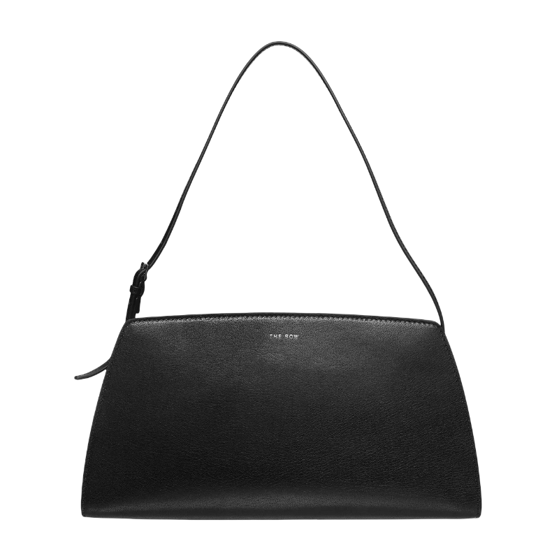 Bolsa The Row Dalia Leather Baguette Shoulder Bag Negro Lisa Negro