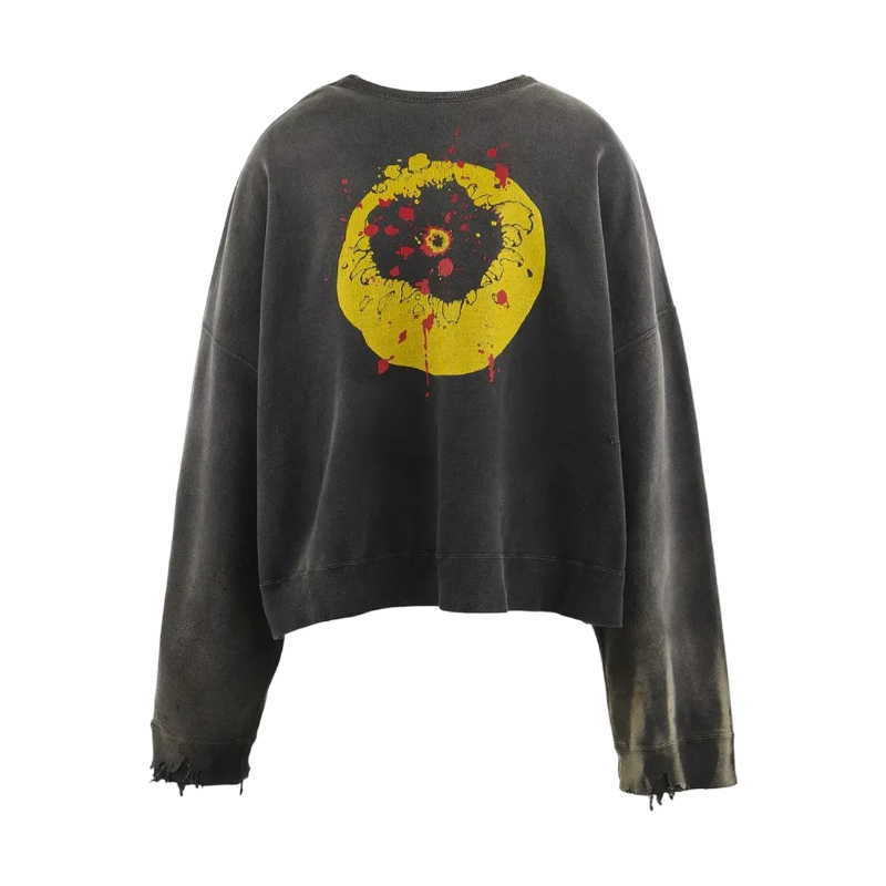 Saint Michael X Cactus Plant Flea Market Smiley Sweatshirt FW23