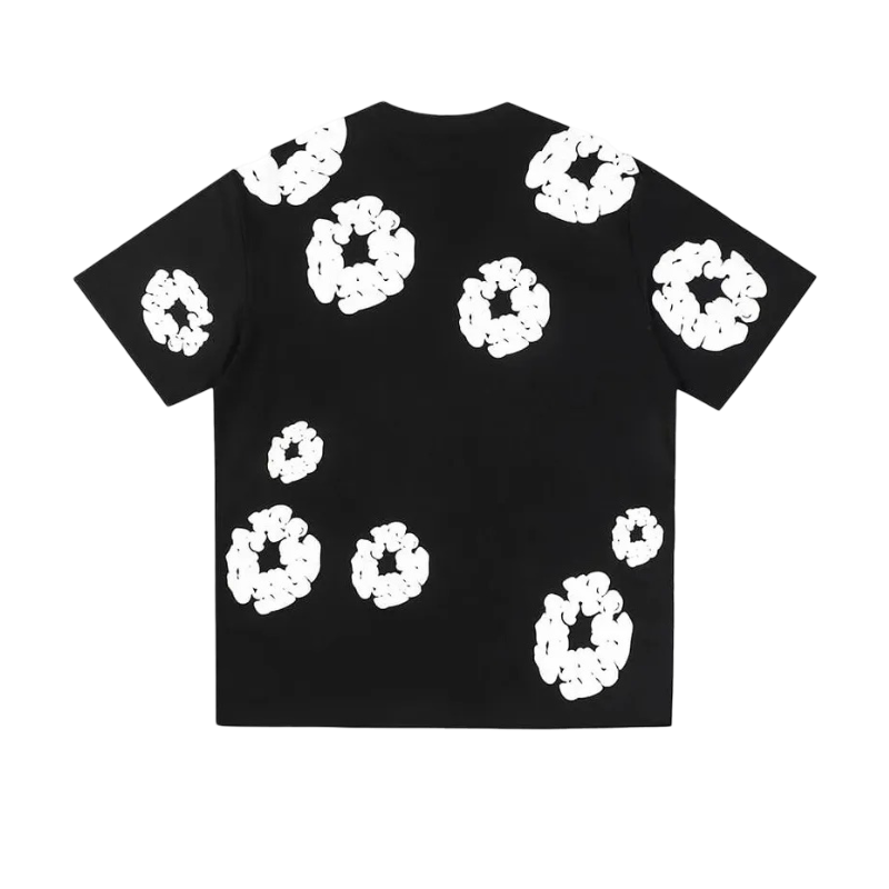 Playera Denim Tears Wreath Black SS24
