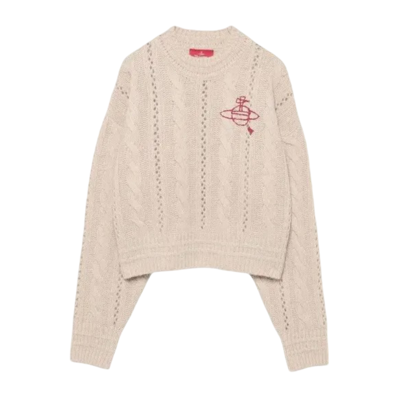 Sueter Vivienne Westwood Knitwear Beige Original
