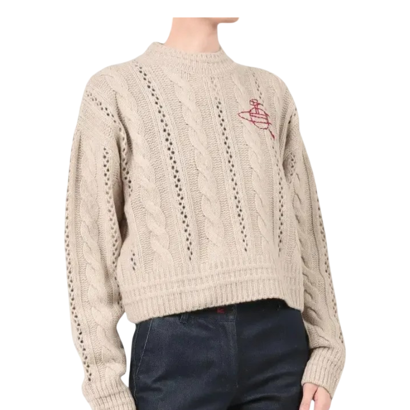 Sueter Vivienne Westwood Knitwear Beige Original