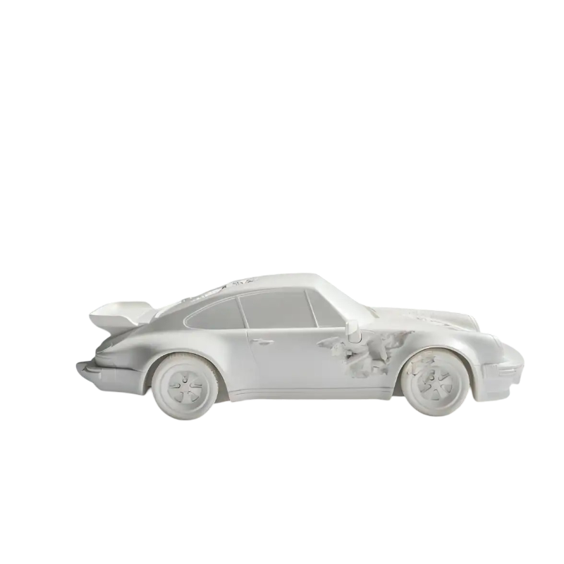 Daniel Arsham Porsche 911 Turbo "Eroded" Blanco