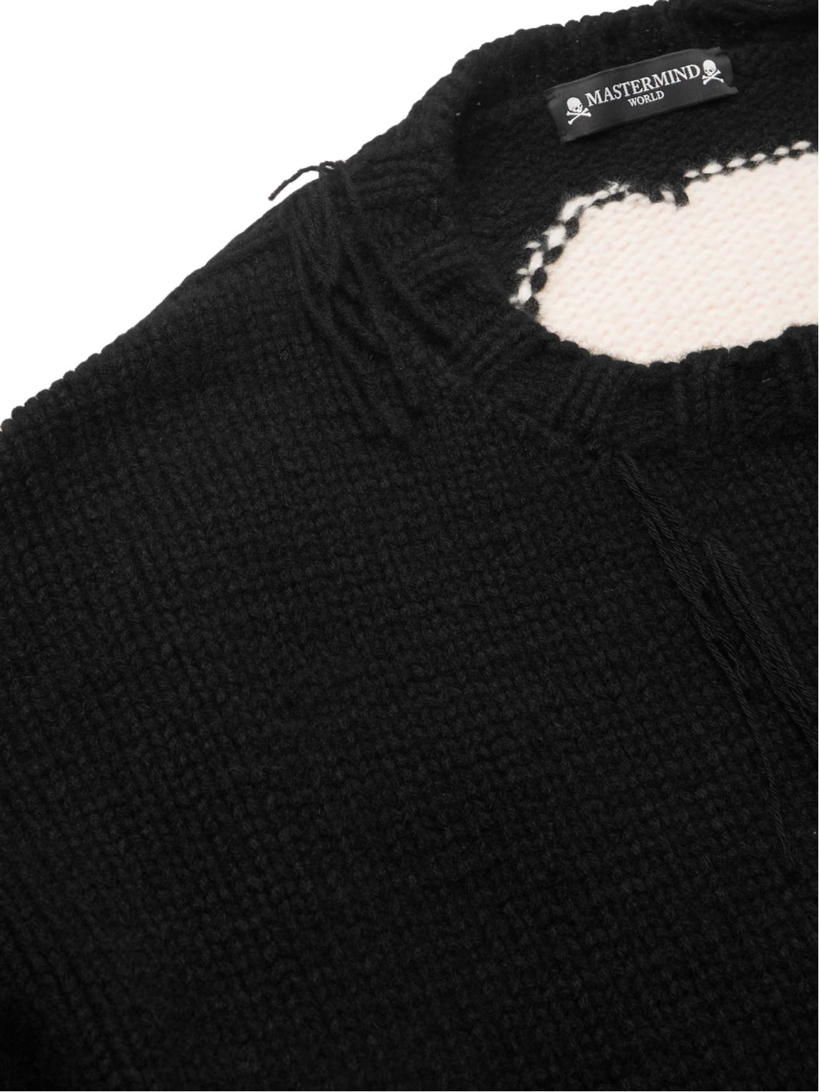 Mastermind World Knitted Skull Sweater