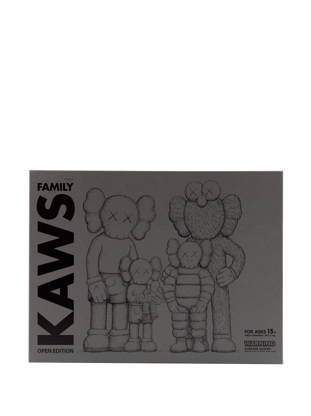 Conjunto de figuras de la familia Kaws "2022"