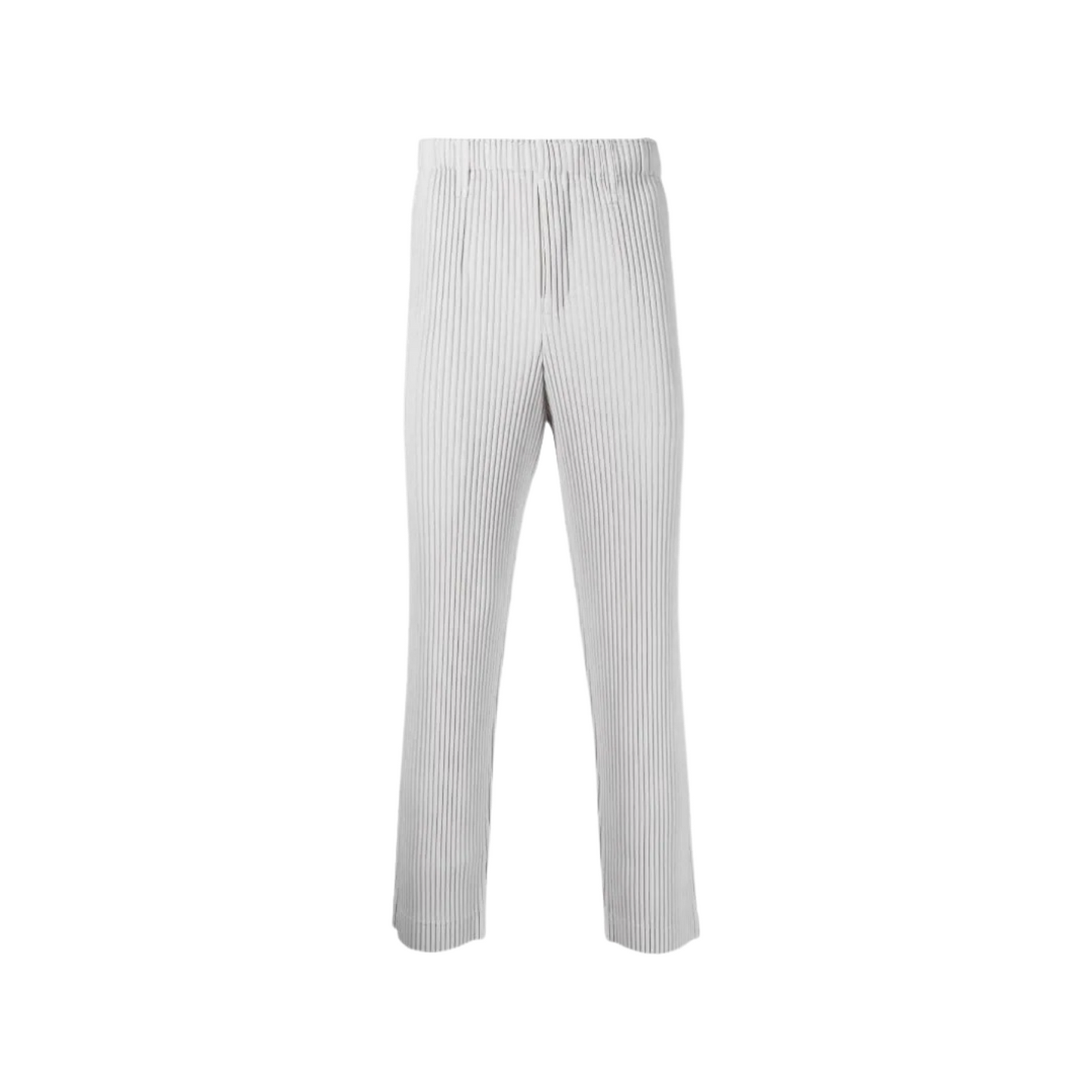 Straight Pants Homme Plissé
