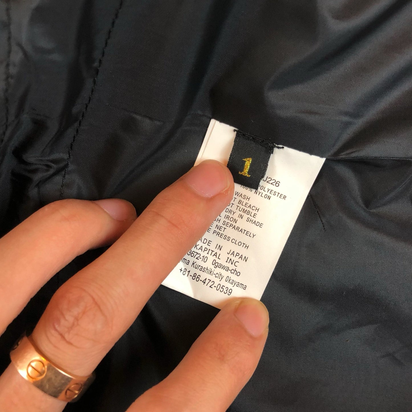 60/40 Cross KAMAKURA Anorak Blouson 'Negro'