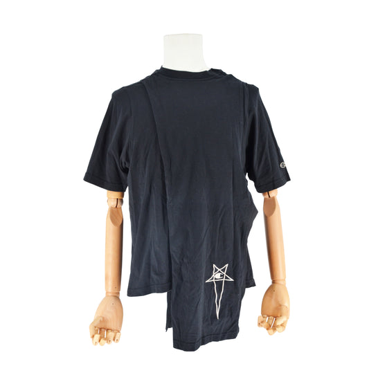 Playera Rick Owens x Champion Pentagram Logo